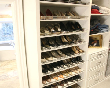 Shoe Closet Display