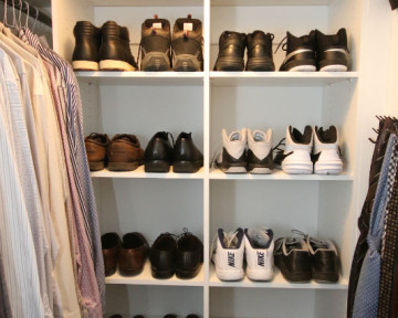 Mens Shoe Display System